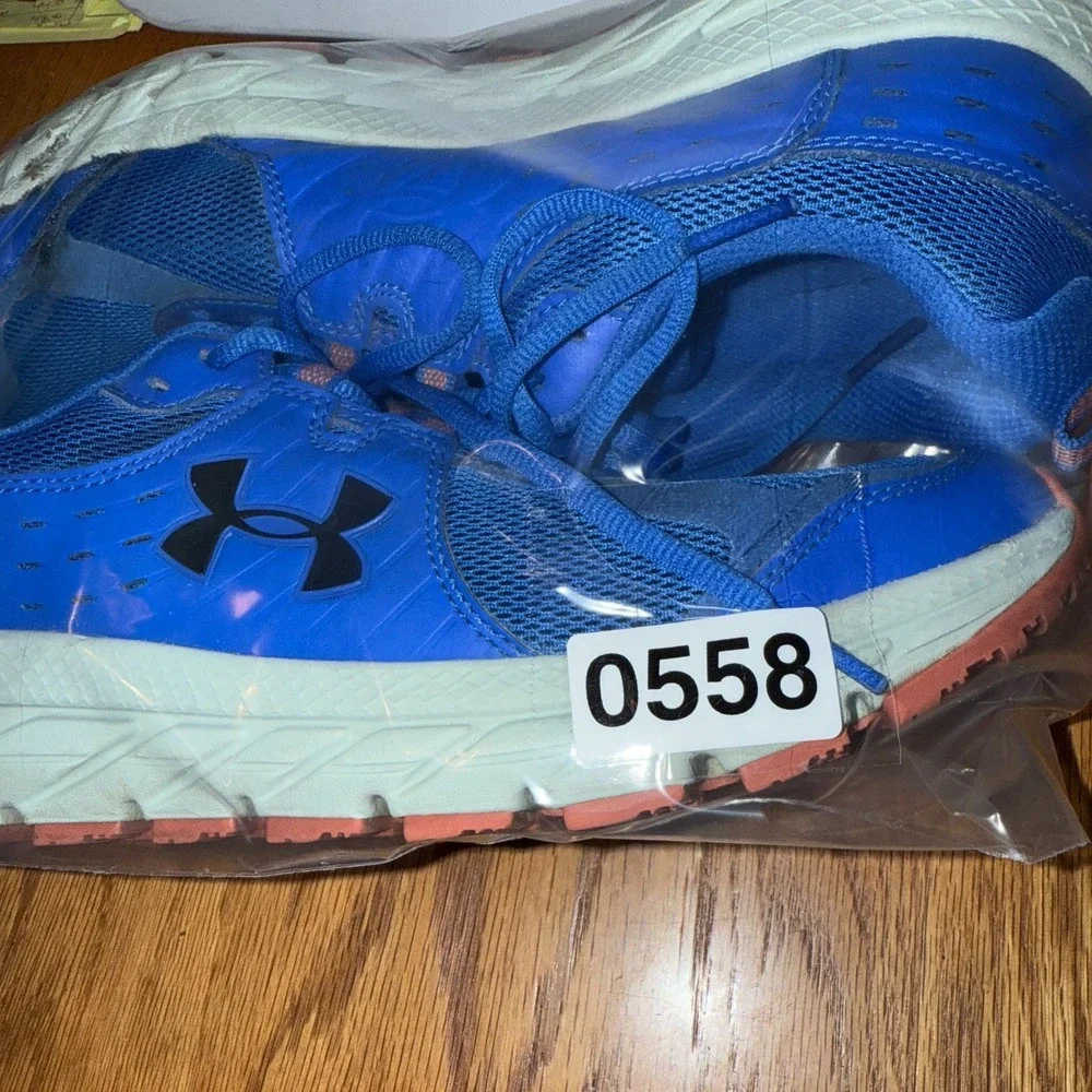 Under Armour Charged Toccoa 2 3021955-401‎ Sneakers Mens 10 Blue Running Shoes